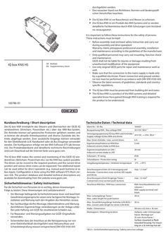 Supplementary sheet IQ box KNX HS
