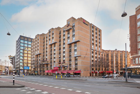 中心区位：阿姆斯特丹万豪酒店。
