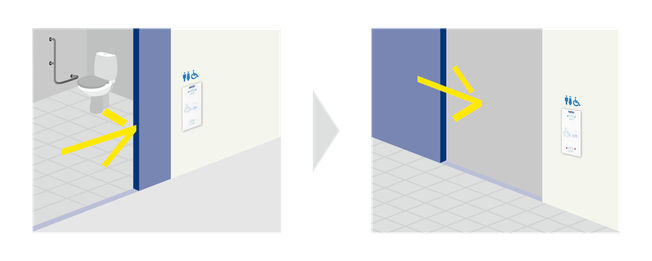 M 238-M 洗手间和母婴室按键符号 