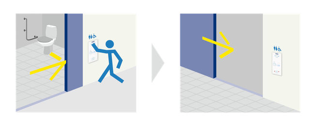 M 238-M 洗手间和母婴室按键符号 