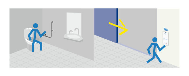 M 238-M 洗手间和母婴室按键符号 