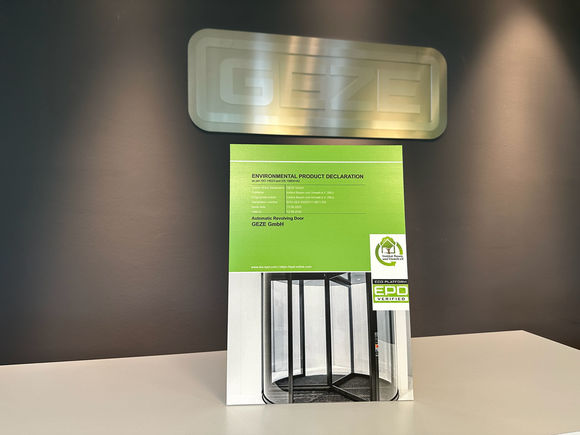  Environmental Product Declaration des Instituts Bauen und Umwelt e.V. (IBU) - Automatic Revolving Door GEZE GmbH