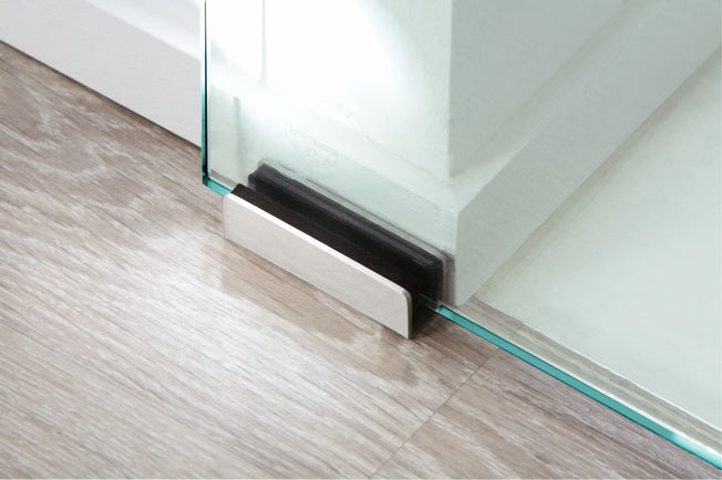 Perlan 140 玻璃地面导向装置 用于平移门系统的玻璃地面导向装置