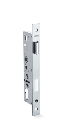 GEZE Lock ML NSL 92 35 Narrow stile mortice sashlock 92 mm C/C with mounting accessories and strike plate