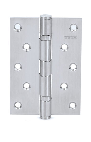 GEZE hinge BHZ 5x3,5x3 2BB SSS Stainless steel 304 butt hinge, 5“x3,5“x3 mm, Z type (Pair) with mounting accessories