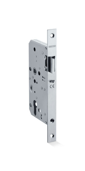 GEZE Lock ML NFL 72 Mortice night function lock 72 mm C/C with mounting accessories and strike plate