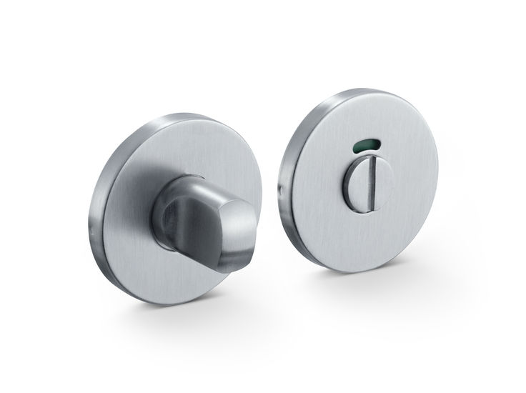 GEZE Handle WC Escutcheon Stainless steel 304 toilet indicator escutcheon (Set) with mounting accessories, without lever handle