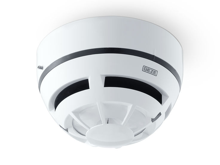 GC 172 wireless ceiling-mounted smoke detector, GC 173 wireless thermal detector Wireless smoke detector for wireless connection to the GC 171 wireless module