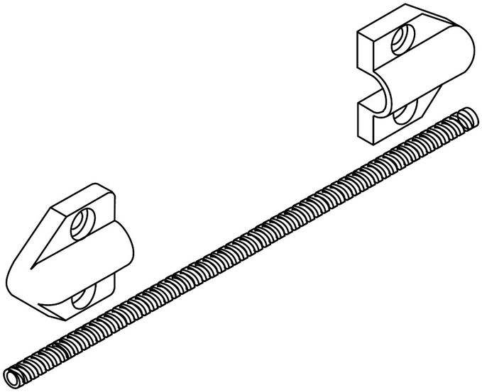 Tueruebergangsschlauch fuer Sensor 