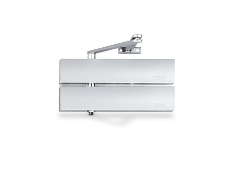 TS 4000 Tandem Overhead pinion door closer for single-action doors with adjustable closing force and back check