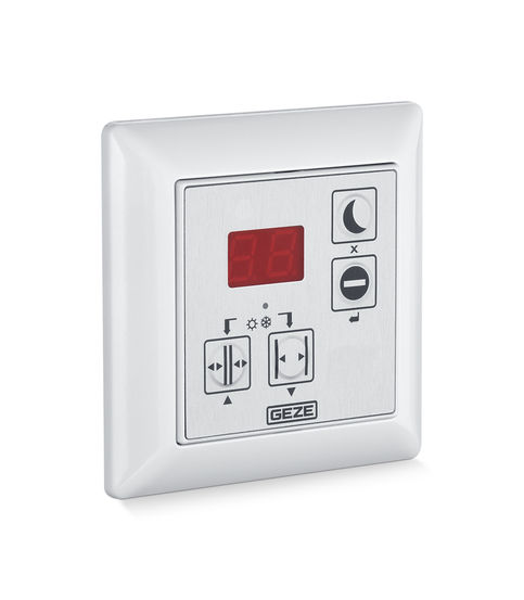 显示程序开关 DPS 用于参数设置、调试和选择自动门运行状态的程序开关