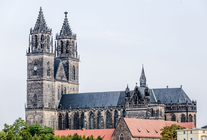 View of the Magdeburg Cathedral © Stefan Dauth / GEZE GmbH