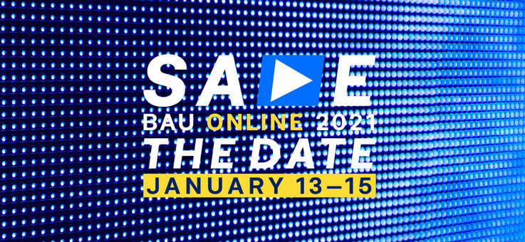1月13日，盖泽参加在线BAU。- 2021年1月15日