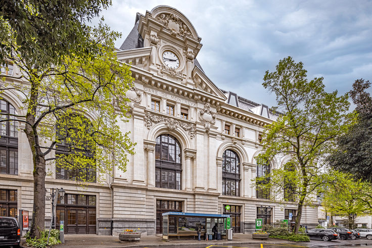 Außenansicht Bahnhof Montreux