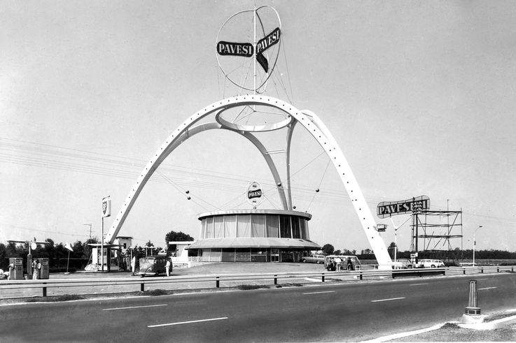 GEZE ITALIA - Autogrill Villoresi Ovest archive photo