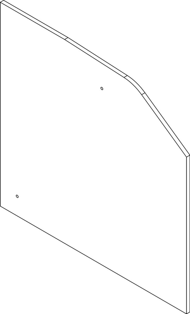 !Set stirnseitige Abdeckung¬Wandwinkel verdeckt Perlan mit¬10 mm Distanz!