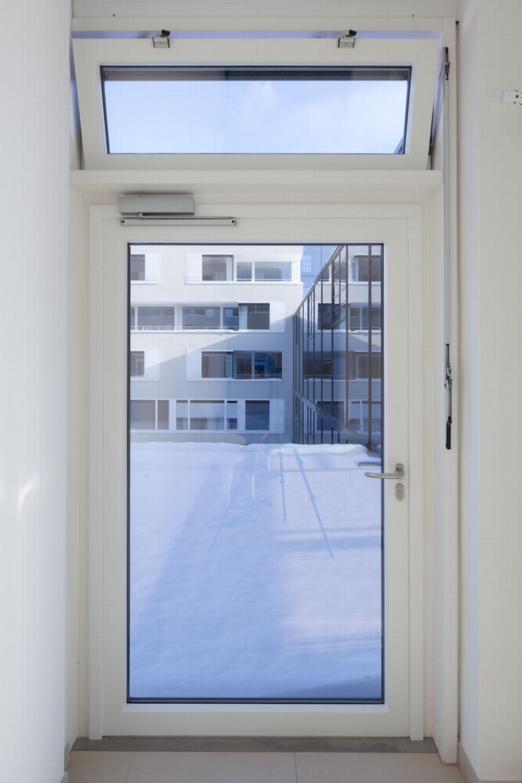 Doors with fanlights: a closed door which still lets in plenty of light.