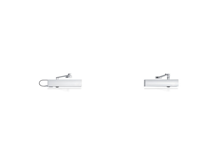 Product shot (51691) - Overhead pinion door closer for single-action doors with adjustable closing force and back check